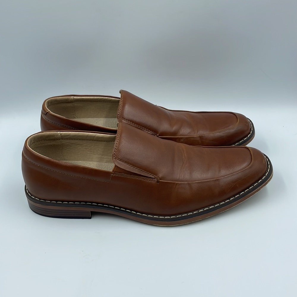 Steve Madden Moc Toe Slip-On Leather Dress Shoes‎ Men’s Sz 9